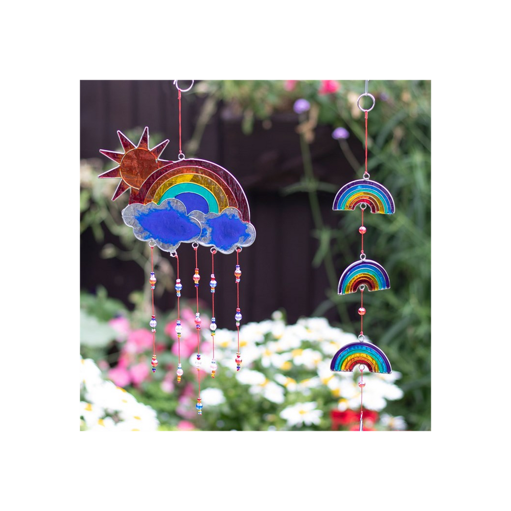 60cm String of Rainbows Suncatcher