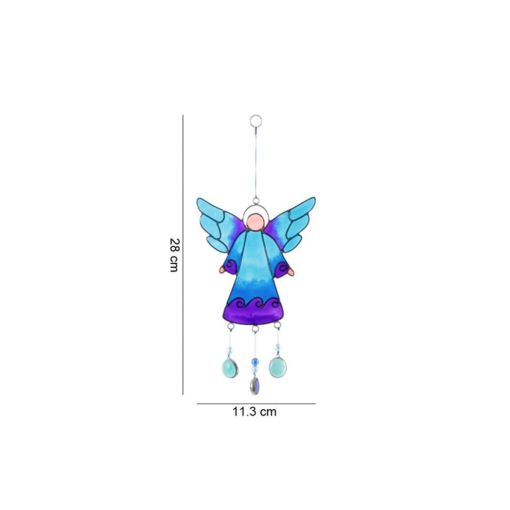 27cm Blue Angel Suncatcher