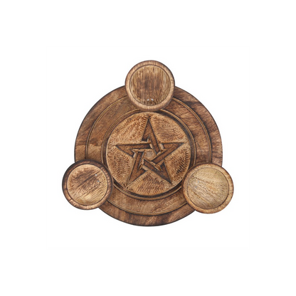 Pentagram Tea Light Candle Holder
