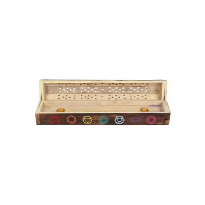 Chakra Wooden Mixed Incense Box Set