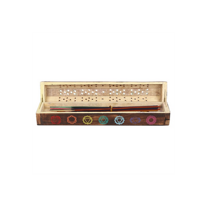 Chakra Wooden Mixed Incense Box Set